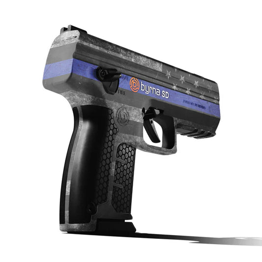 Byrna Self Defense (SD) Projectile Launcher Kit - Thin Blue Line Wrapped