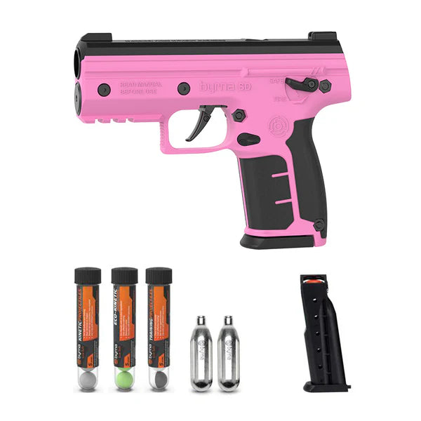 Byrna Self Defense (SD) Projectile Launcher Kit - PINK