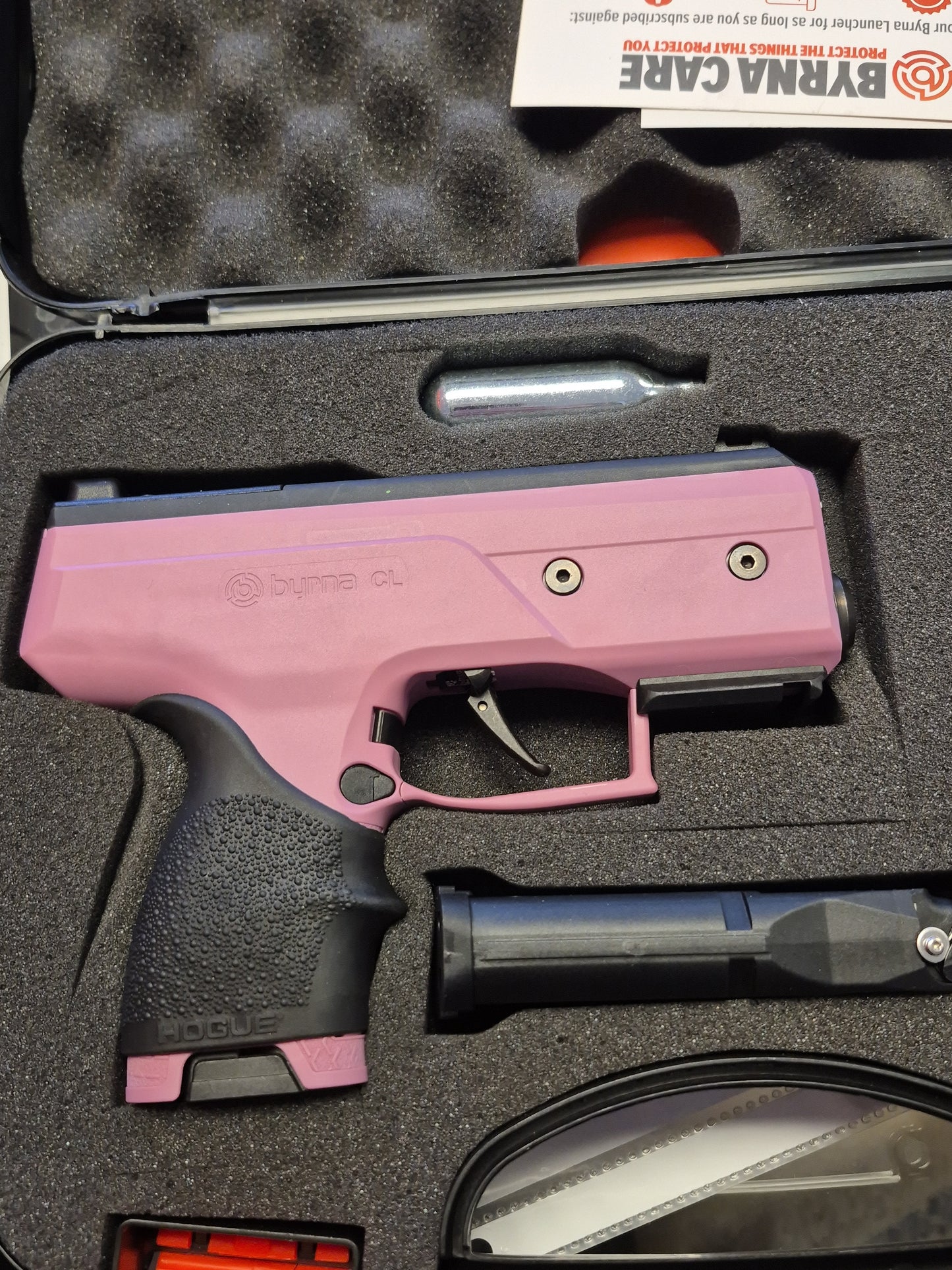 Rose Gold Engraved Compact Launcher